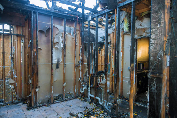 Professional Soot Cleanup technician working in Gilbert, AZ